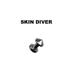 Skin Diver Piercing Spike aus Titan 23
