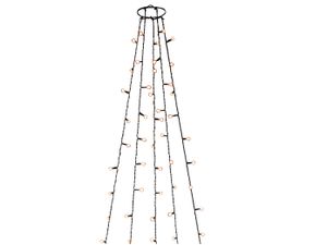 Konstsmide Lichterkette Globe Baummantel 5 Stränge 300 LED warmweiß