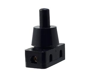 Einbau Druckschalter für Lampen 250V 10A schwarz