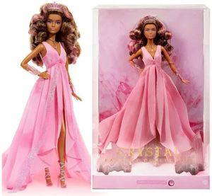 Mattel Barbie Signature: Crystal Fantasy Collection (panenka s tmavou pletí) (HCB95)