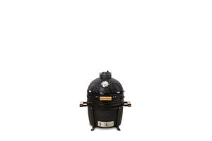 Keramikgrill Kamado Bono Minimo Grillfläche 34 cm (Rot) Keramikgrill mit niedrigem Ständer und zwei Griffen und extra dicken Hitzedeflektor.