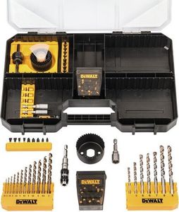 Dewalt Zestaw Akcesoriów 1/4" 100 Szt. Wierteł Końcówe, Nasadek Otwornic Dt70620T-Qz
