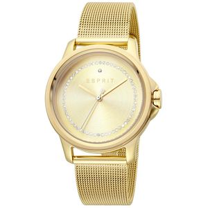 Esprit Uhr ES1L147M0085 Damen Armbanduhr Gold