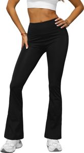 Legginsy damskie z szerokimi nogawkami czarne JS/13K1810/3 S/M