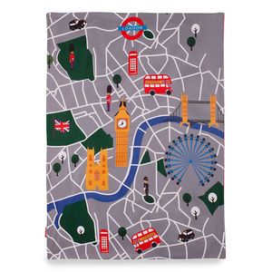 Maclaren Reversible Blanket Londo City Map One Size