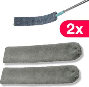 balení 2 přídavných utěrek z mikrovlákna pro výsuvnou péřovou prachovku - ARTICLEAN 1+1