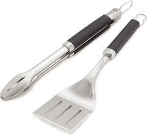 Weber Grillbesteck Precision 2-tlg. Edelstahl  Schwarz