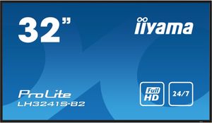 iiyama LH3241S-B2 Signage-Display Kiosk-Design 80 cm (31.5") LED 350 cd/m² Full HD Schwarz 24/7 (LH3241S-B2)