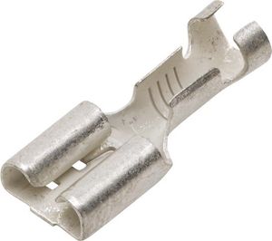 HELLA Flachsteckhülse Unisolierter Quets Querschnitt: 1,5 - 2,5 mm², Steckermaß: 6,3 x 0,8 mm, Messing, verzinnt