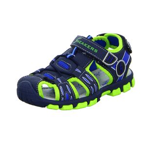 Sneakers Jungen-Sandalette Blau, Farbe:blau, EU Größe:30