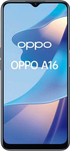 Oppo A16 DualSIM Smartphone 64GB Schwarz Crystal Black