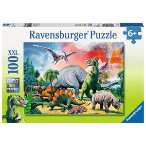 RAVENSBURGER-Mezi dinosaury 100 XXL - puzzle
