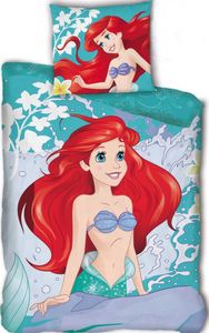 Disney bettbezug Ariel Mädchen 140 x 200 cm Baumwolle blau