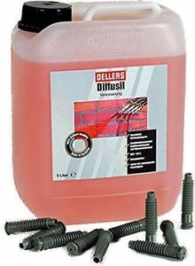 OELLERS Diffusil 5 Liter Horizontalsperre + 10 Injektionspacker Horizontalsperre Abdichtung