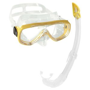 Cressi Kit Onda Clear / Yellow (Onda + Mexico) One Size