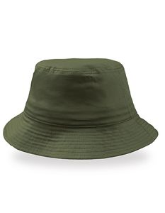 Atlantis Unisex Hut Bucket bavlněný klobouk BUCO Grün Olive Jedna velikost