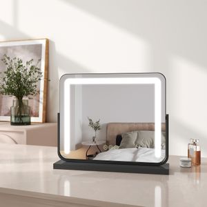 360-Grad-Spiegel, 3 Wege Spiegel Faltbarer Kosmetikspiegel mit Halterungen