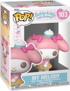 Sanrio POP! Animation Vinyl Figur Hello Kitty- My Melody (IC) 9 cm