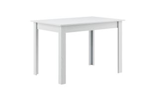 VALENT jedálneský stôl 110x80 biele drevo