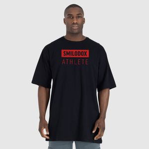 Smilodox Herren Oversize Fit T-Shirt Paul - Oversize fit kurzarm Oberteil