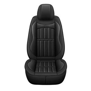 11-dielne poťahy sedadiel do auta Poťahy sedadiel Comfort Complete Set Synthetic Leather Black Black