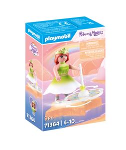 PLAYMOBIL Princess Magic 71364 Himmlischer Regenbogenkreisel mit Prinzessin