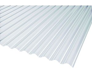 Plastová doska 2000 x 900 x 0,7 mm vlnitá číra