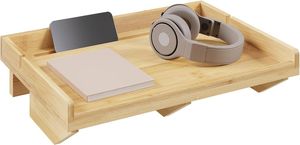 EUGAD Nachttisch für Bett, Bettablage zum Einhängen, für Hochbett Etagenbett,nachttisch hängend, Bambus