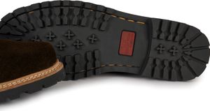 Trachten Haferlschuhe Trachtenschuhe Original-Handmachart Lederschuhe Wildleder, Schuhgröße:43, Farbe:Dunkelbraun