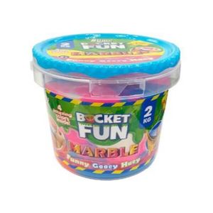 TrendAlliance GmbH Bucket Fun - 2kg Schleim Marble