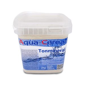 Aqua-Cereal® Tonmineral | 2kg, Calcium-Bentonit mit einem Dreischicht-Tonmineral Montmorillonit Anteil, Mineralien