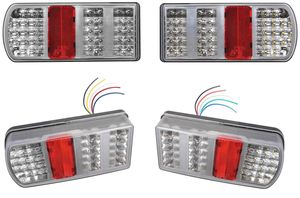 2x LED Rückleuchten R und L 12V 5 Funktion Heckleuchte Rücklicht Anhänger LKW