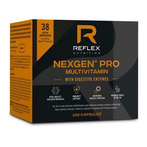 Reflex Nexgen® PRO + Verdauungsenzyme, 120 Kapseln