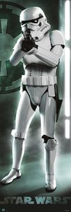 Star Wars - Trooper - Türposter Plakat - Größe 53x158 cm