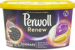 Perwoll All-in-1 Caps SCHWARZ 19WL Renew alle dunklen Farben Flüssig-Waschmittel