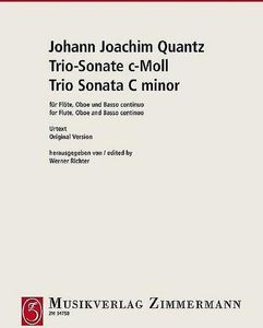Triosonate c-Moll QV2:Anh.5für Flöte, Oboe und Bc