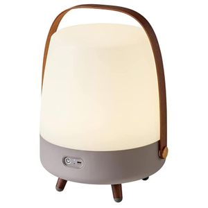 kooduu LED Tischleuchte Lite-Up Play mit Bluetooth-Lautsprecher in Earth
