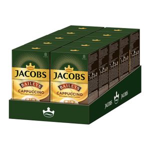 JACOBS Typ Cappucino Baileys 10er Pack - 10 x 8 Getränke Sticks Instant Kaffee