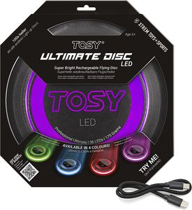 XTREM TOYS - Frisbee Tosy LED - Lila
