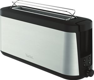 TEFAL Toaster TL4308 Element Langschlitz 1000W Edelstahl/schwarz