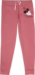 Disney Minnie Mouse Jogginghose für Damen - Trainingshose Sweathose Hose Pink L