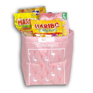 Genussleben Sweet & Cool Reißverschluss Kühltasche mit Haribo, Katjes und Lachgummi im Mix 1000g