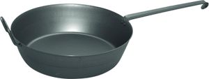 Riess Tirol 0643-23 Bratpfanne, 32 cm max. Durchmesser, Gusseisen/Gussaluminium, Induktionsherd-geeignet