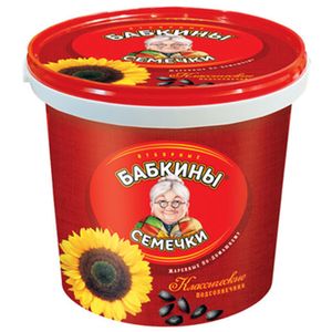 Sonnenblumenkerne Babkiny geröstet ungesalzen Eimer 400g sunflower seeds