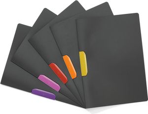 DURABLE Skoroszyt zaciskowy DURASWING® COLOR 30 A4, Kolorowy, 230400, 5 szt.
