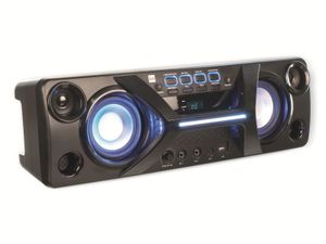 Dual DSBX 90, 2.0 Kanäle, 36 W, Kabelgebunden, Tragbarer Stereo-Lautsprecher, Schwarz, Zylinder