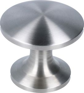 Möbelknopf Schubladenknopf Sockelknopf Schrankknopf Türknopf Kommodenknopf Edelstahl 26mm