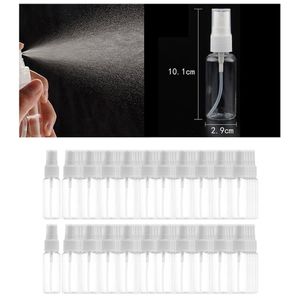 100 pcs. 30ml Klare Sprühflasche, Leer Sprayflasche Parfümzerstäuber Reiseflasche