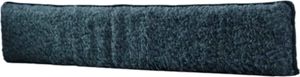 Türluftstopper Windstopper Zugluftstopper Selbstklebend Schurwolle 10cm : Anthrazit
