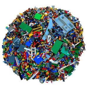 LEGO® 1 Kilo kg - Steine Platten Sondersteine bunt gemischt - Kiloware